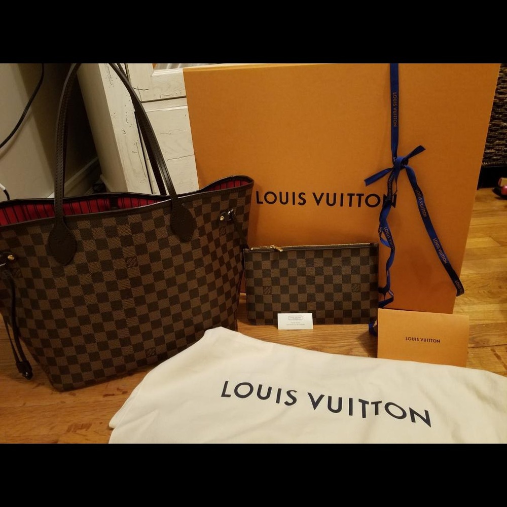 Louis Vuitton neverful MM Damien Ebene